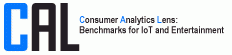 Consumer Analytics Lens (CAL): Benchmarks for IoT and Entertainment